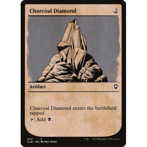Commander Legends: Battle for Baldur's Gate - 442 - Charcoal Diamond - Common - C - Non-foil
