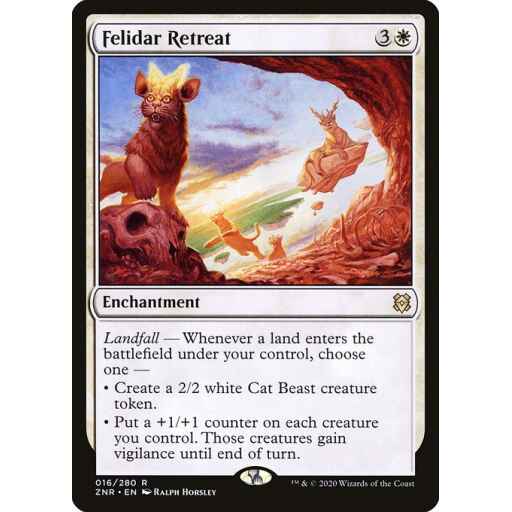 Zendikar Rising - 16 - Felidar Retreat - Rare - W - Non-foil