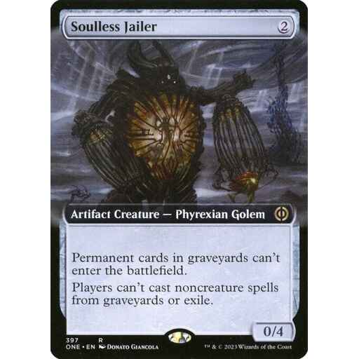 Phyrexia: All Will Be One - 397 - Soulless Jailer - Rare - C - Non-foil
