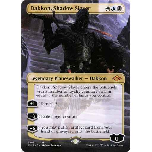 Modern Horizons 2 - 304 - Dakkon, Shadow Slayer - Mythic - Multi - Non-foil