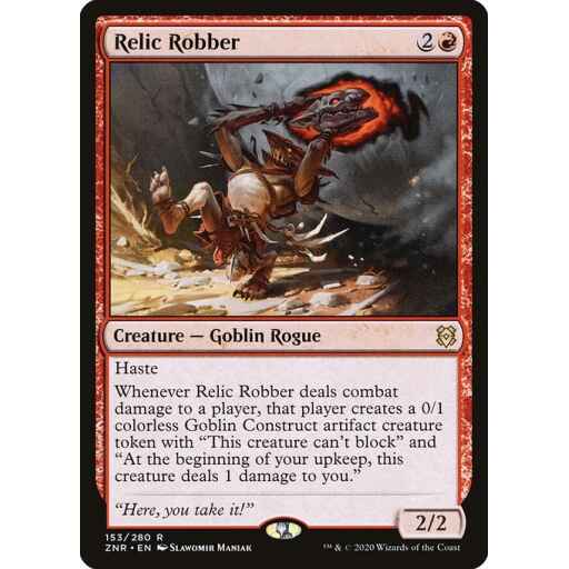 Zendikar Rising - 153 - Relic Robber - Rare - R - Non-foil