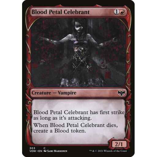 Innistrad: Crimson Vow - 303 - Blood Petal Celebrant - Common - R - Non-foil