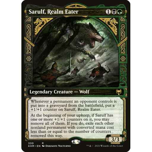 Kaldheim - 330 - Sarulf, Realm Eater - Rare - BG - Non-foil