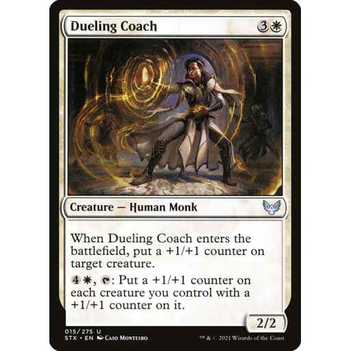 Strixhaven: School of Mages - 15 - Dueling Coach - Uncommon - W - Non-foil