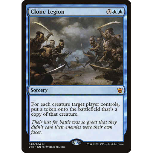 Dragons of Tarkir - 48 - Clone Legion - Mythic - U - Non-foil
