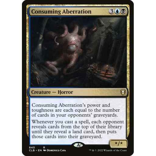 Commander Legends: Battle for Baldur's Gate - 840 - Consuming Aberration - Rare - UB - Non-foil