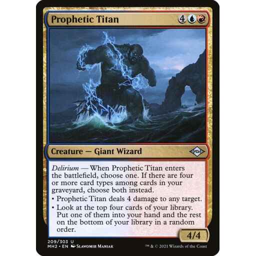 Modern Horizons 2 - 209 - Prophetic Titan - Uncommon - UR - Non-foil