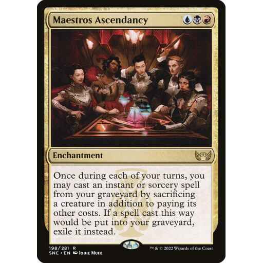 Streets of New Capenna - 198 - Maestros Ascendancy - Rare - Multi - Non-foil