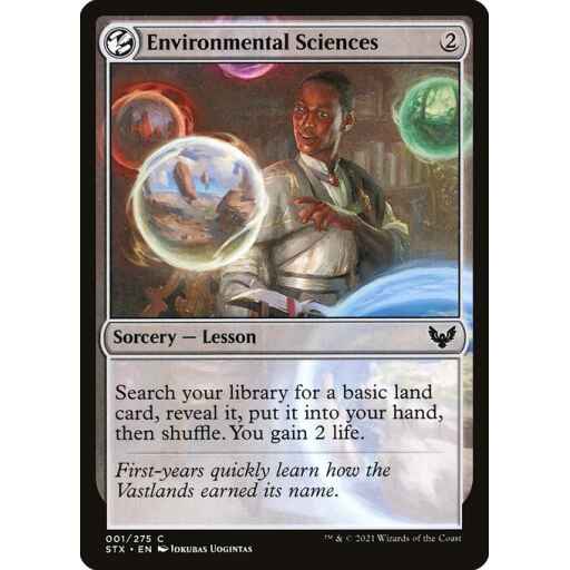 Strixhaven: School of Mages - 1 - Environmental Sciences - Common - C - Non-foil