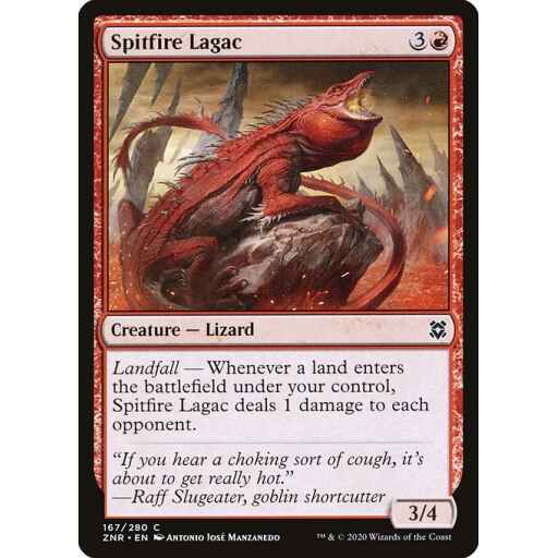 Zendikar Rising - 167 - Spitfire Lagac - Common - R - Non-foil