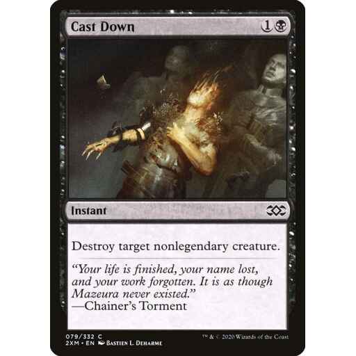 Double Masters - 79 - Cast Down - Common - B - Non-foil