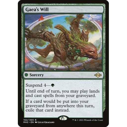 Modern Horizons 2 - 162 - Gaea's Will - Rare - G - Non-foil
