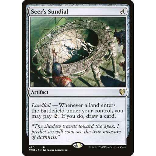 Commander Legends - 470 - Seer's Sundial - Rare - C - Non-foil