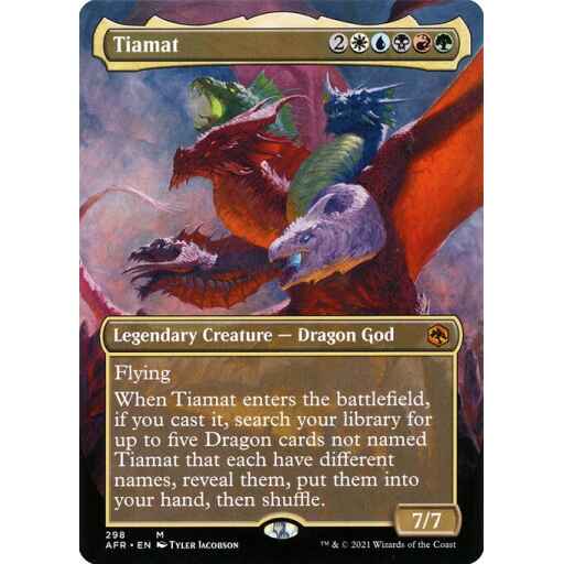 Adventures in the Forgotten Realms - 298 - Tiamat - Mythic - Multi - Non-foil