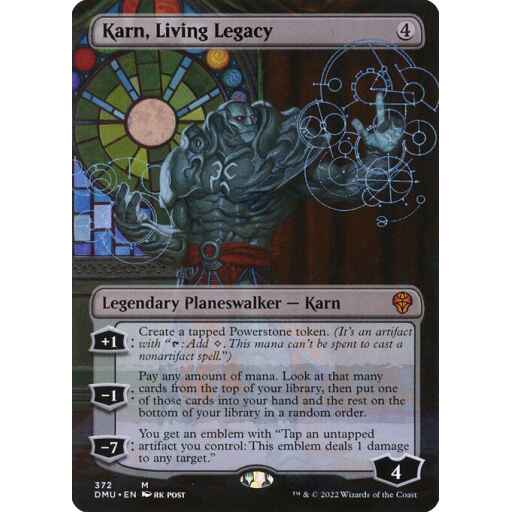 Dominaria United - 372 - Karn, Living Legacy - Mythic - C - Non-foil