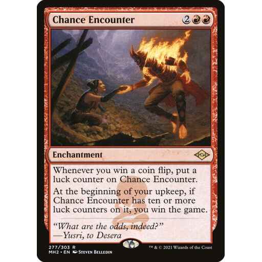 Modern Horizons 2 - 277 - Chance Encounter - Rare - R - Non-foil