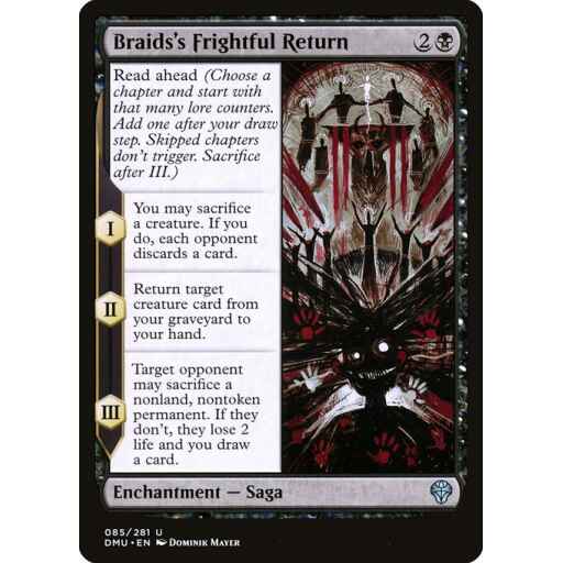 Dominaria United - 85 - Braids's Frightful Return - Uncommon - B - Non-foil