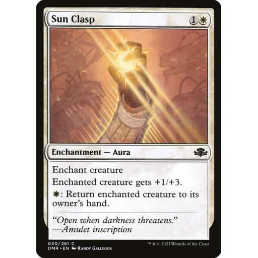 Dominaria Remastered - 30 - Sun Clasp - Common - W - Non-foil