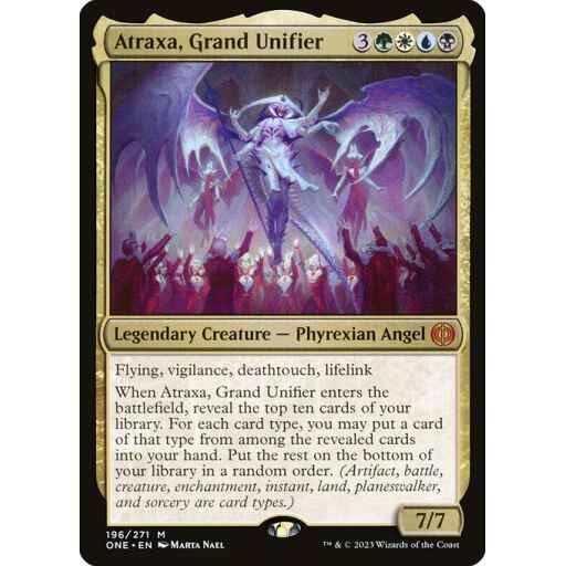 Phyrexia: All Will Be One - 196 - Atraxa, Grand Unifier - Mythic - Multi - Non-foil