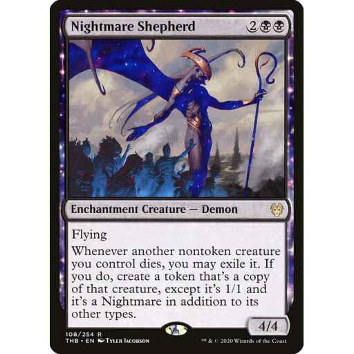 Theros Beyond Death - 108 - Nightmare Shepherd - Rare - B - Non-foil