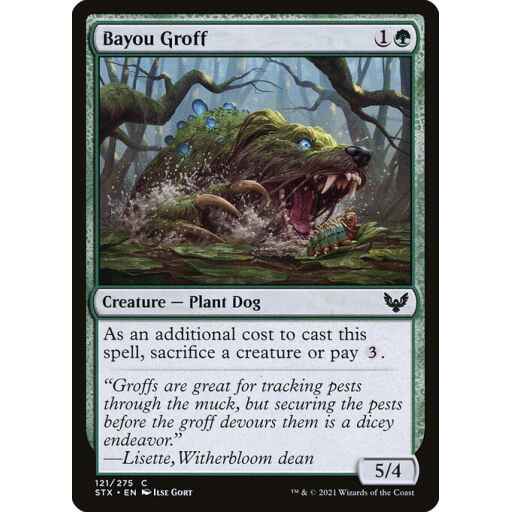 Strixhaven: School of Mages - 121 - Bayou Groff - Common - G - Non-foil
