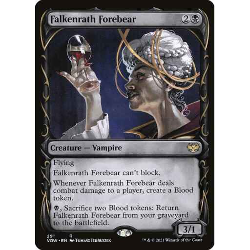 Innistrad: Crimson Vow - 291 - Falkenrath Forebear - Rare - B - Non-foil