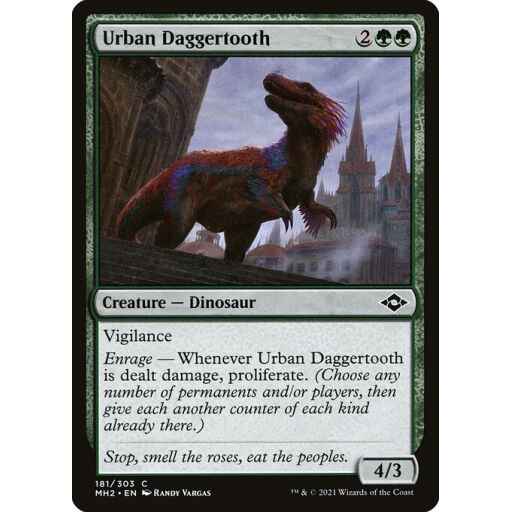 Modern Horizons 2 - 181 - Urban Daggertooth - Common - G - Non-foil