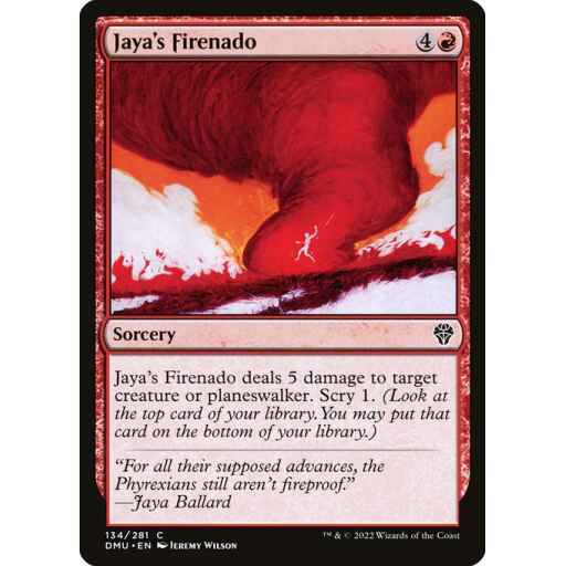 Dominaria United - 134 - Jaya's Firenado - Common - R - Non-foil