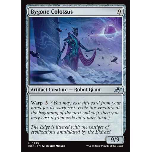 Edge of Eternities - 235 - Bygone Colossus - Uncommon - C - Non-foil