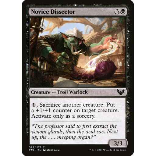 Strixhaven: School of Mages - 79 - Novice Dissector - Common - B - Non-foil