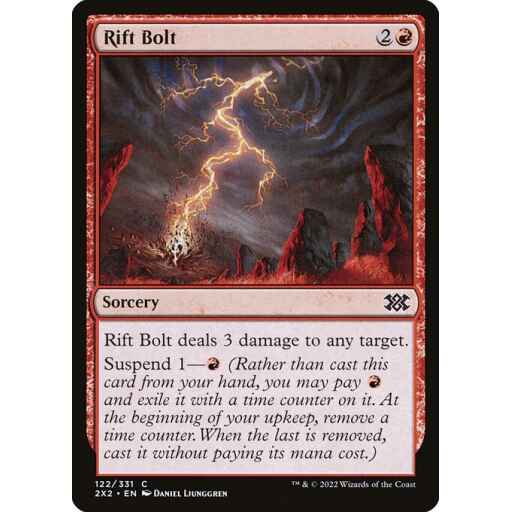 Double Masters 2022 - 122 - Rift Bolt - Common - R - Foil