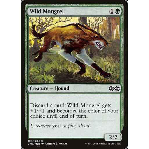 Ultimate Masters - 194 - Wild Mongrel - Common - G - Non-foil