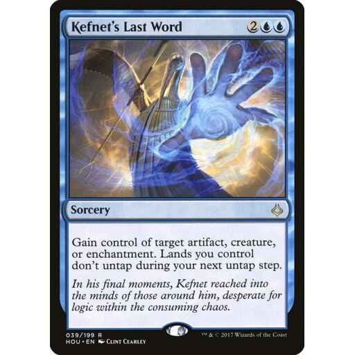 Hour of Devastation - 39 - Kefnet's Last Word - Rare - U - Non-foil