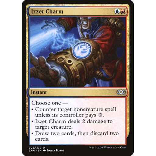 Double Masters - 202 - Izzet Charm - Uncommon - UR - Non-foil