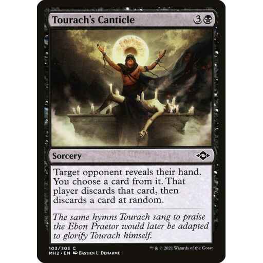 Modern Horizons 2 - 103 - Tourach's Canticle - Common - B - Non-foil