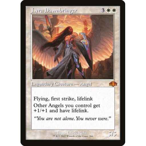 Dominaria Remastered - 266 - Lyra Dawnbringer - Mythic - W - Non-foil