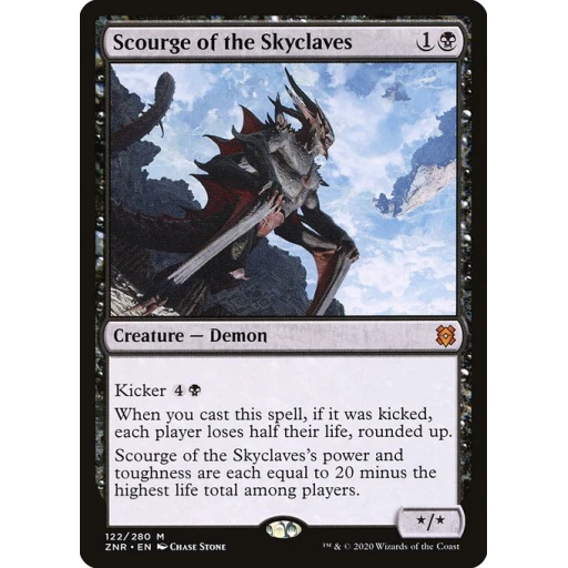 Zendikar Rising - 122 - Scourge of the Skyclaves - Mythic - B - Non-foil
