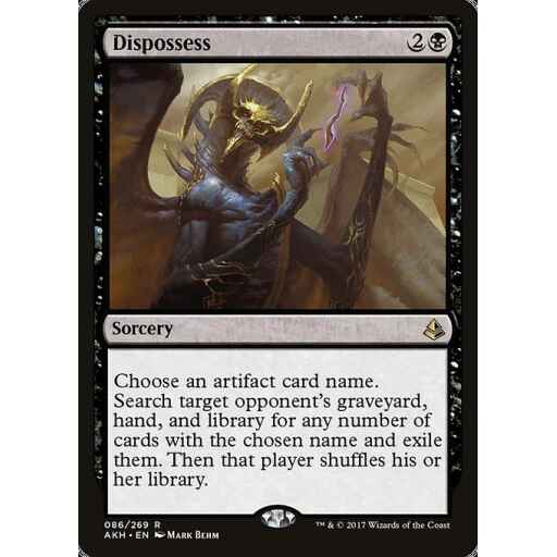 Amonkhet - 86 - Dispossess - Rare - B - Non-foil