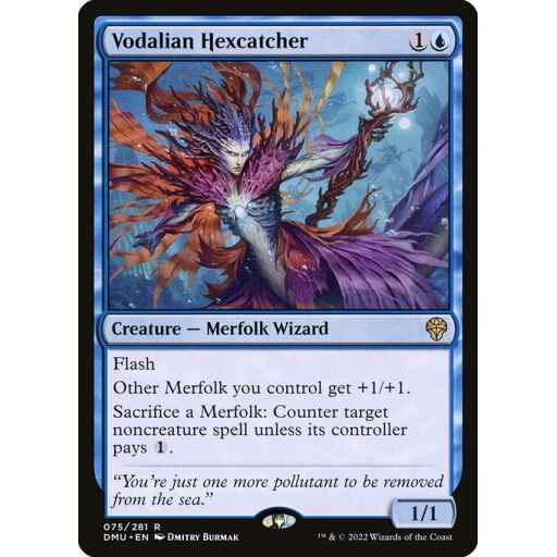 Dominaria United - 75 - Vodalian Hexcatcher - Rare - U - Non-foil
