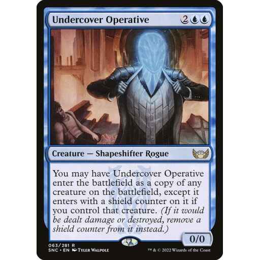 Streets of New Capenna - 63 - Undercover Operative - Rare - U - Non-foil