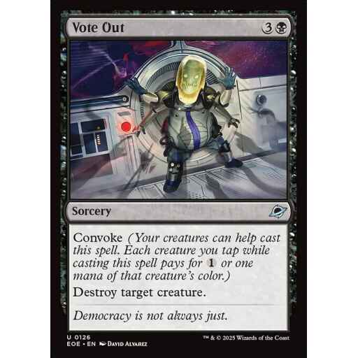 Edge of Eternities - 126 - Vote Out - Uncommon - B - Foil