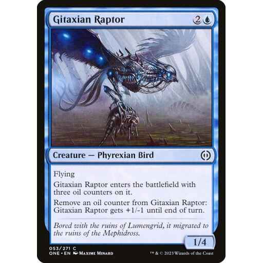 Phyrexia: All Will Be One - 53 - Gitaxian Raptor - Common - U - Non-foil