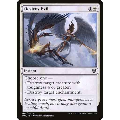 Dominaria United - 17 - Destroy Evil - Common - W - Non-foil