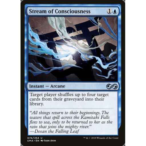 Ultimate Masters - 74 - Stream of Consciousness - Uncommon - U - Non-foil