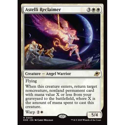 Edge of Eternities - 4 - Astelli Reclaimer - Rare - W - Non-foil