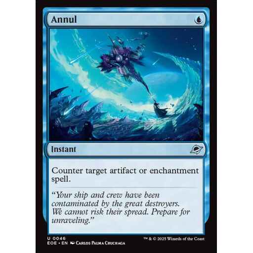 Edge of Eternities - 46 - Annul - Uncommon - U - Non-foil