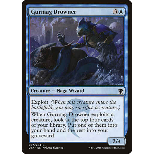 Dragons of Tarkir - 57 - Gurmag Drowner - Common - U - Non-foil