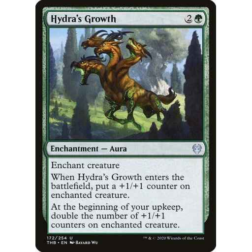 Theros Beyond Death - 172 - Hydra's Growth - Uncommon - G - Non-foil