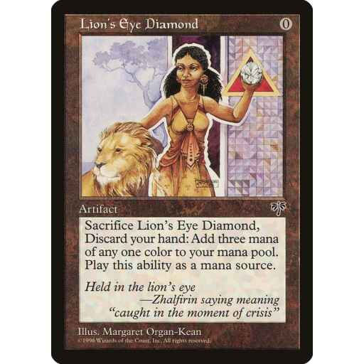 Mirage - Lion's Eye Diamond (Lightly Played)