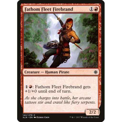 Ixalan - 142 - Fathom Fleet Firebrand - Common - R - Non-foil